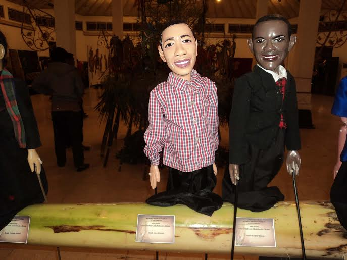 Wayang Jokowi dan Barack Obama Jadi Daya Tarik di Pameran Wayang