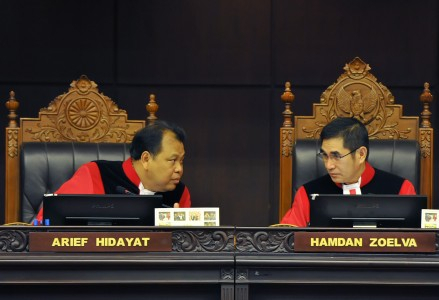 MK Gelar Uji Materi Aturan Pemilihan Kepala Daerah