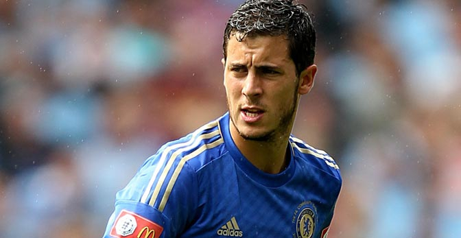 Hazard Bantah Berlabuh ke PSG