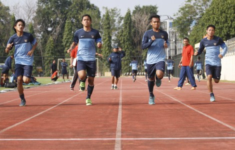Timnas U-19 Benahi Lini Serang dan Bertahan