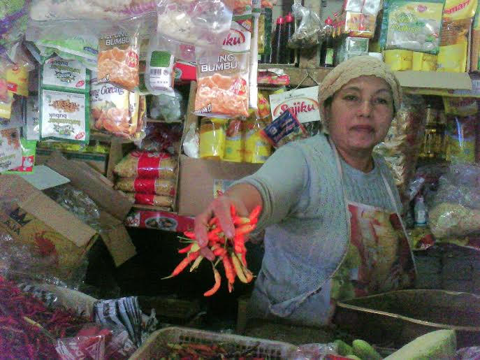 Kemarau Dongkrak Harga Cabai di Kudus