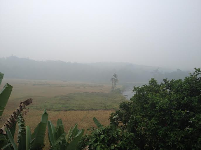 Ketika Gunung Kerinci Diselimuti Kabut Asap