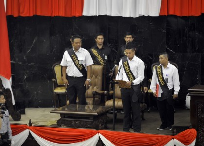 Jelang Kirab Jokowi Besok, Persiapan Hampir Rampung