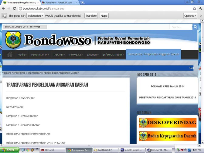 Pemkab Bondowoso Tak Transparan Soal Pengelolaan Anggaran