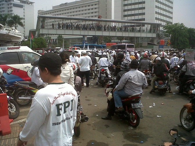 Gerakan Masyarakat Jakarta Demo Tolak Ahok