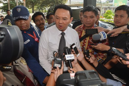 Ahok Tak Gubris Laporan FPI ke Polda