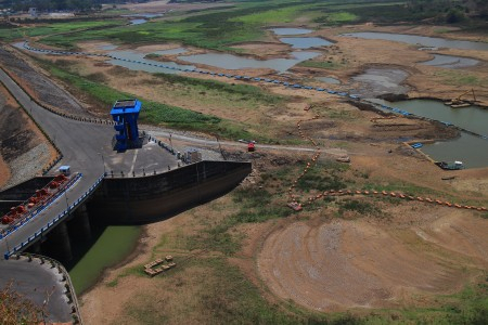 Masuk Musim Hujan, Debit Air Waduk Manggar di Balikpapan Tetap Kritis