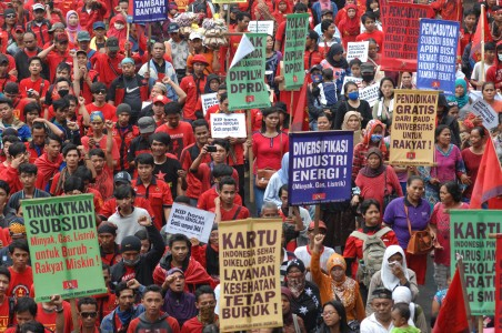 Buruh Siap Negosiasi dengan Ahok Bahas UMP 2015