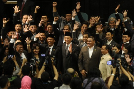 DPRD DKI Resmi Usulkan Ahok Sebagai Gubernur