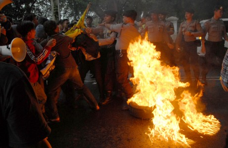 Demo Tolak Kenaikan BBM Meluas, Kepolisian Medan Siagakan Ribuan Personil