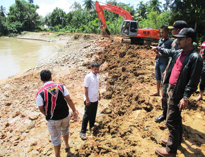 Tanggul Sungai di Aceh Utara Jebol Akibat Banjir
