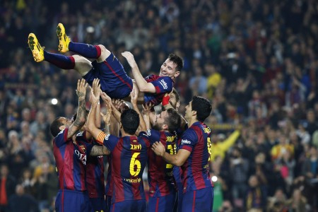 Messi Pencetak Gol Terbanyak di Liga Champions