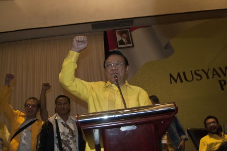 Kubu Agung Laksono Apresiasi Sikap Menhukham soal Golkar