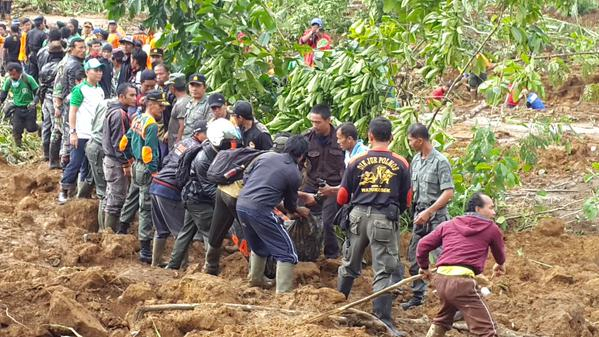 Pengungsi Longsor Banjarnegara Diperbolehkan Pulang