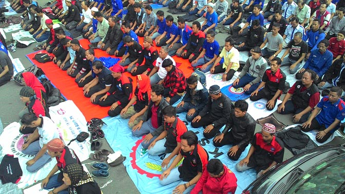 Buruh Jabar Ancam Datangi Rumah Gubernur