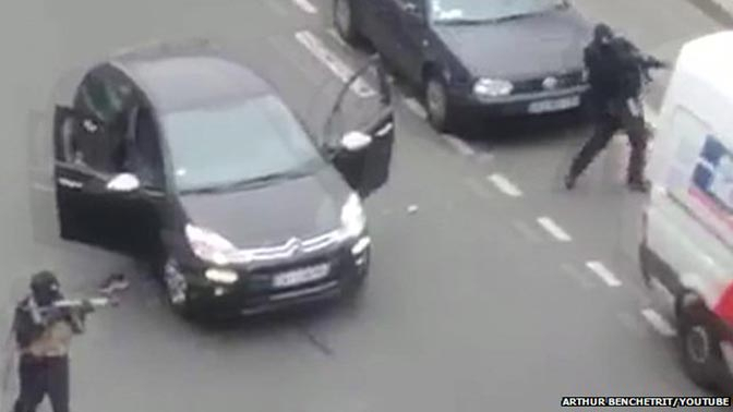 Ribuan Warga Prancis Kecam Penembakan di Charlie Hebdo