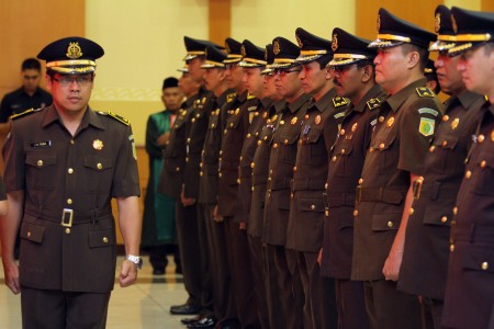 Kejagung Lantik Anggota Satgas Khusus Penanganan Korupsi