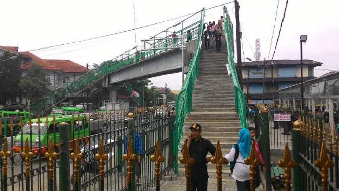 JPO di Kota Bogor Bakal Ramah Difabel