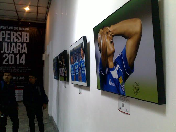 Persib Juara, Pewarta Foto Gelar Karya