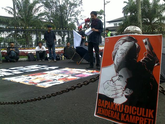 Aktivis di Bandung: Jokowi Belum Mampu Tuntaskan Kasus HAM