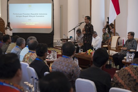 Jokowi Kumpulkan Bupati se-Indonesia