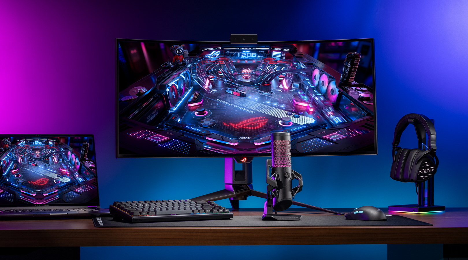 ASUS Republic of Gamers Umumkan Rangkaian Periferal dan Perlengkapan Gaming di Gelaran CES 2024
