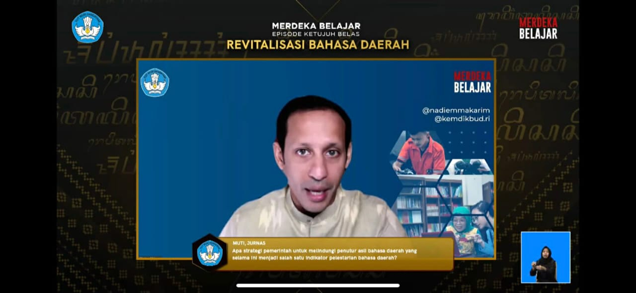Kemendikbudristek Luncurkan Merdeka Belajar Episode ke-17: Revitalisasi Bahasa Daerah