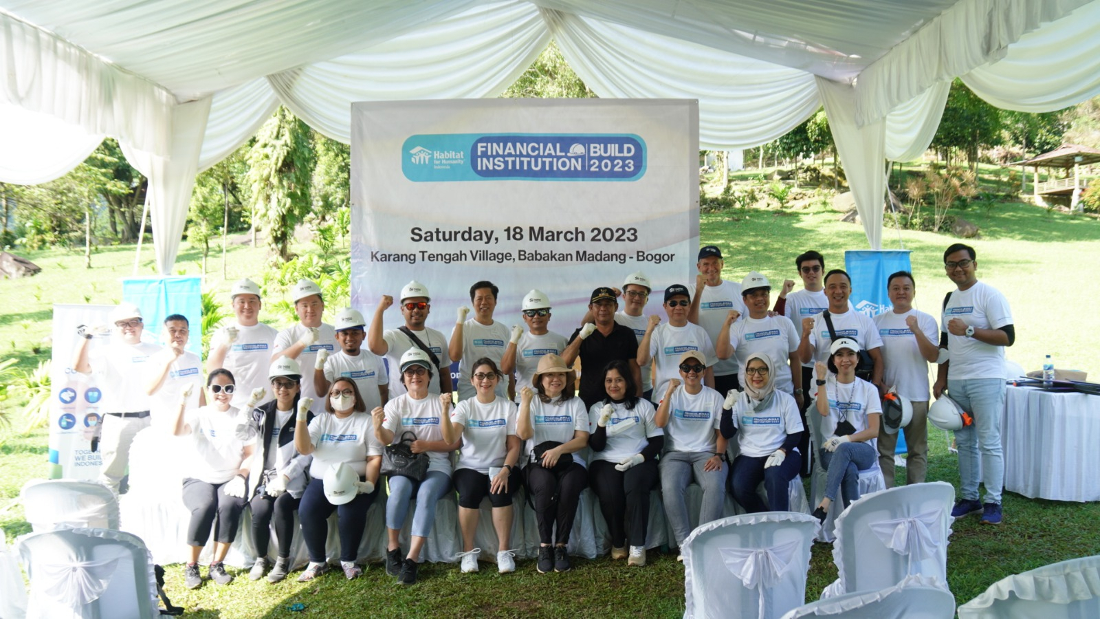 Habitat Indonesia Bangun Rumah Layak bagi MBR di Babakan Madang, Bogor