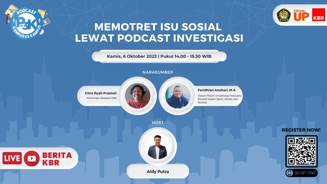 Webinar P3K - Memotret Isu Sosial Lewat Podcast Investigasi