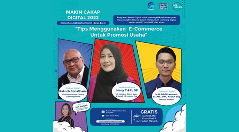 Makin Cakap Digital 2022: Tips Menggunakan E-Commerce untuk Promosi Usaha