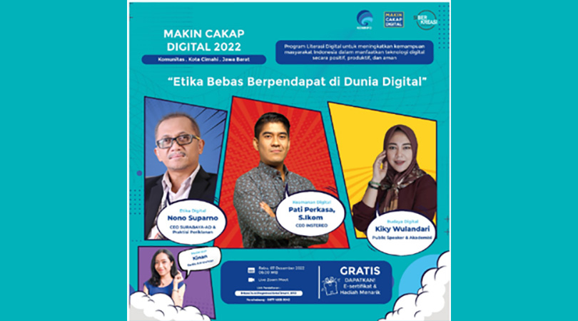 Makin Cakap Digital 2022: Etika Bebas Berpendapat di Dunia Digital