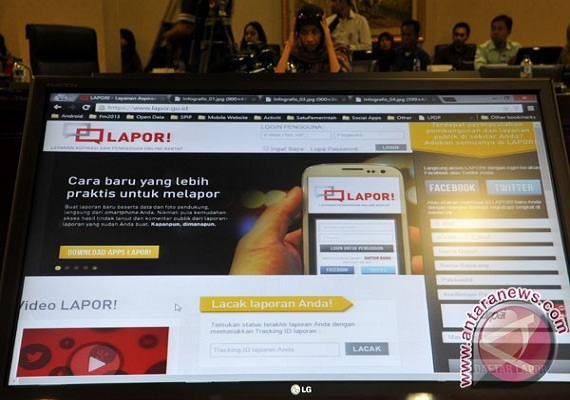 Data LAPOR! Dibuka Melalui Portal Satu Data