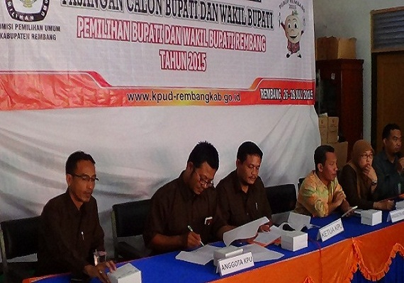 KPU Rembang Mulai Cek Ijazah Calon Peserta Pilkada