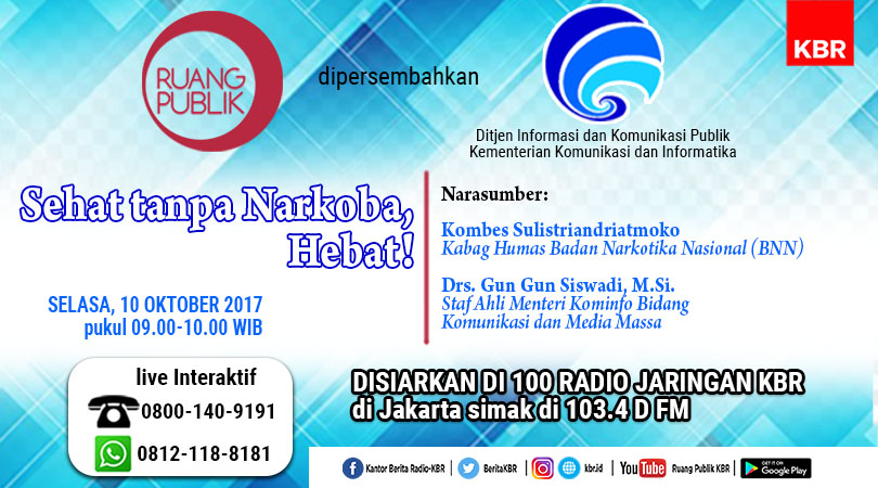 Sehat Tanpa narkoba, Hebat !
