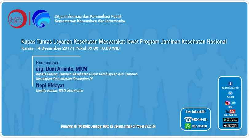Kupas Tuntas Layanan Kesehatan Masyarakan lewat Program Jaminan Kesehatan Nasional