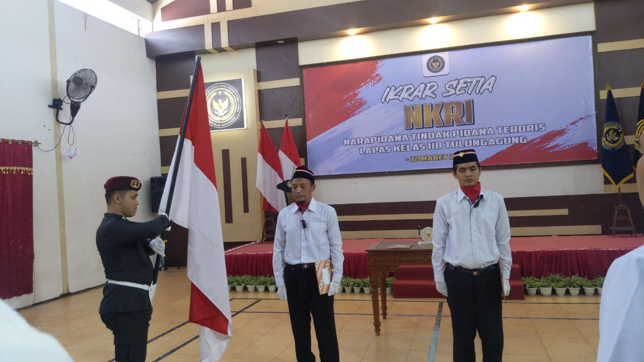 Dua Narapidana Terorisme Ikrar Setia ke NKRI, akan Dapat Remisi