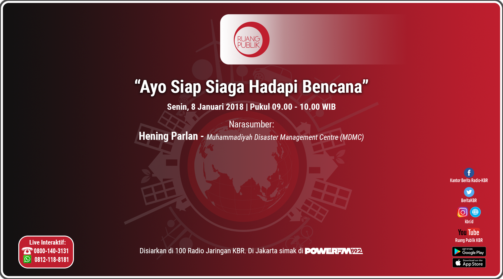 Ayo Siap Siaga Hadapi Bencana