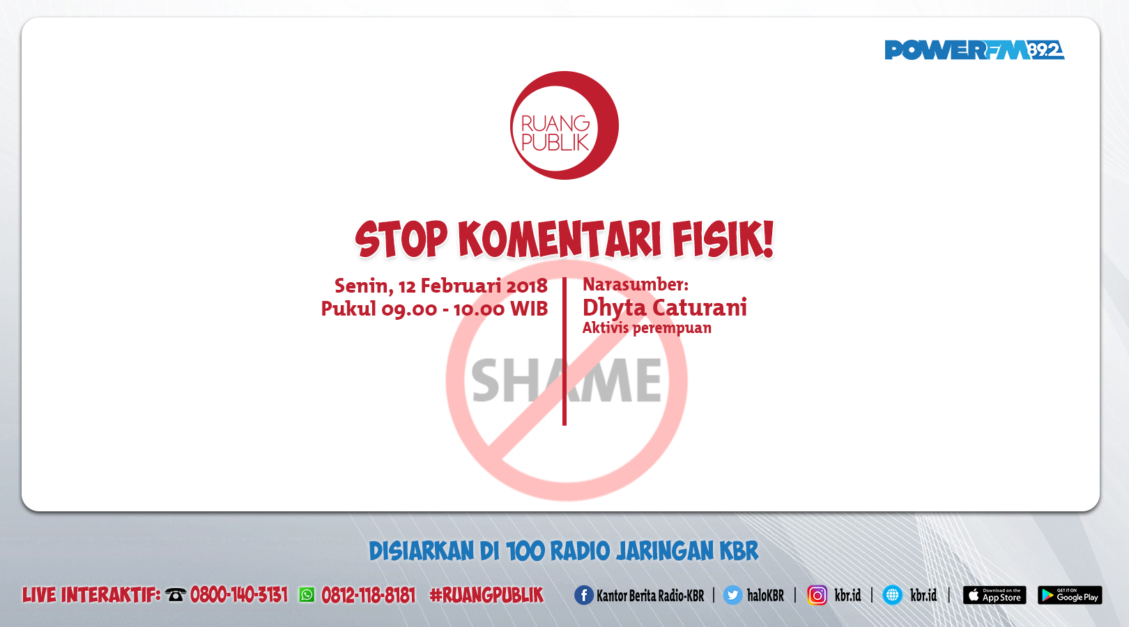 Stop Body Shaming!
