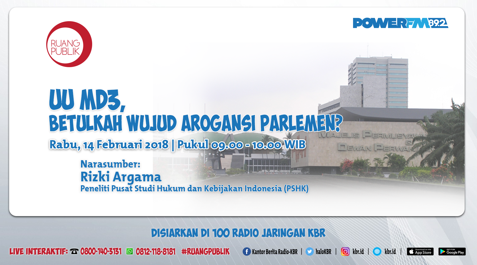 UU MD3, Betulkah Wujud Arogansi Parlemen?