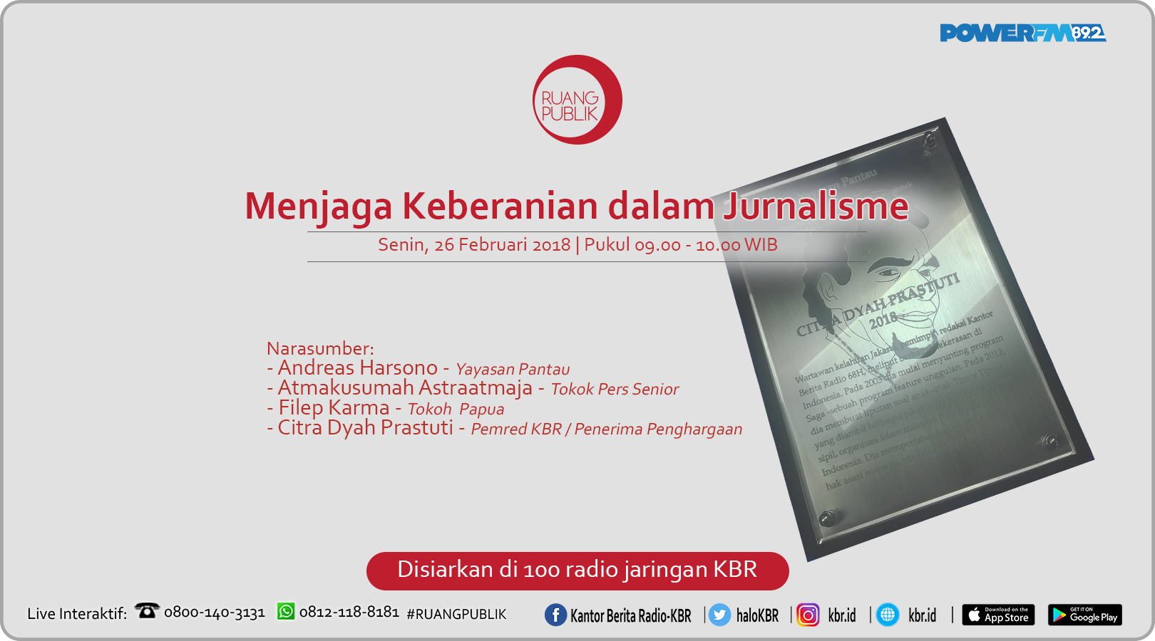 Menjaga Keberanian dalam Jurnalisme 