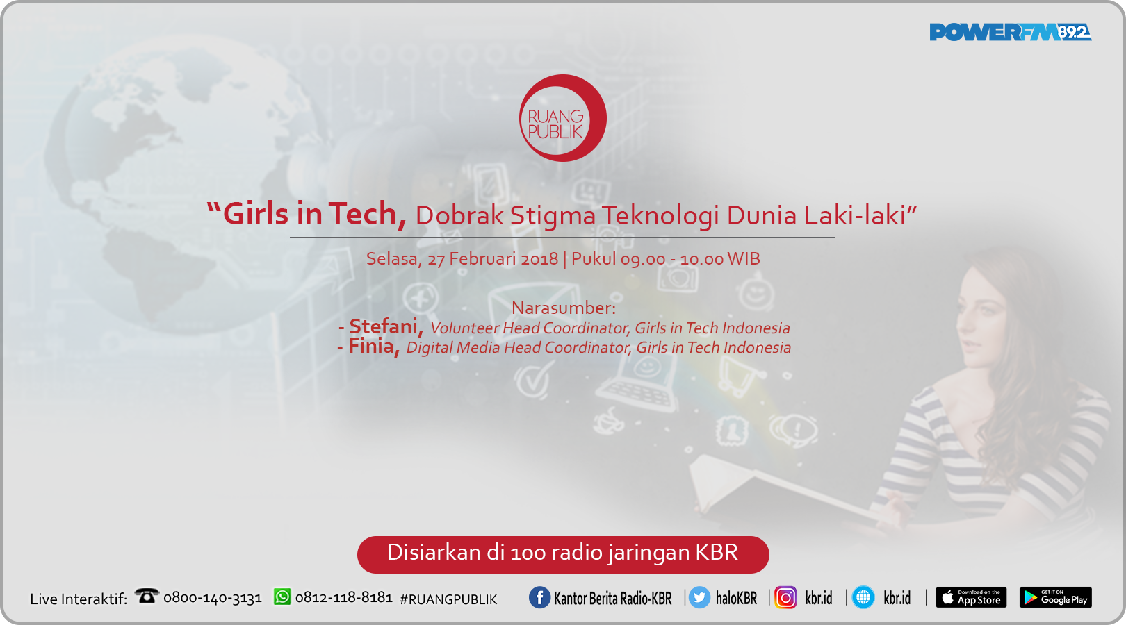 Girls in Tech, Dobrak Stigma Dunia Teknologi Dunia Laki-laki