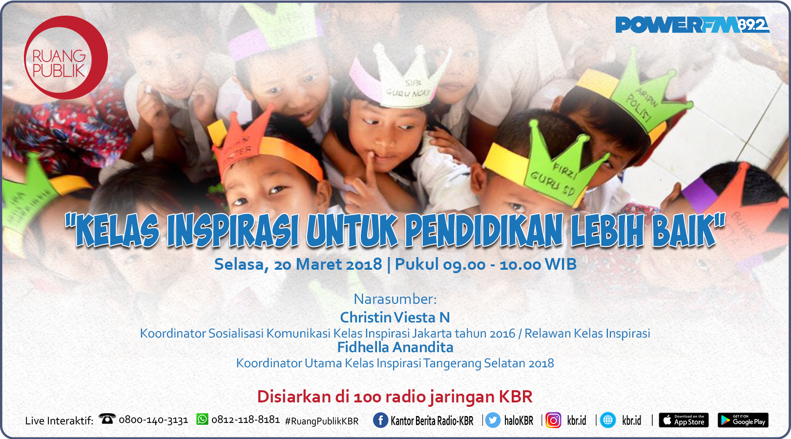 Kelas Inspirasi untuk Pendidikan Lebih Baik