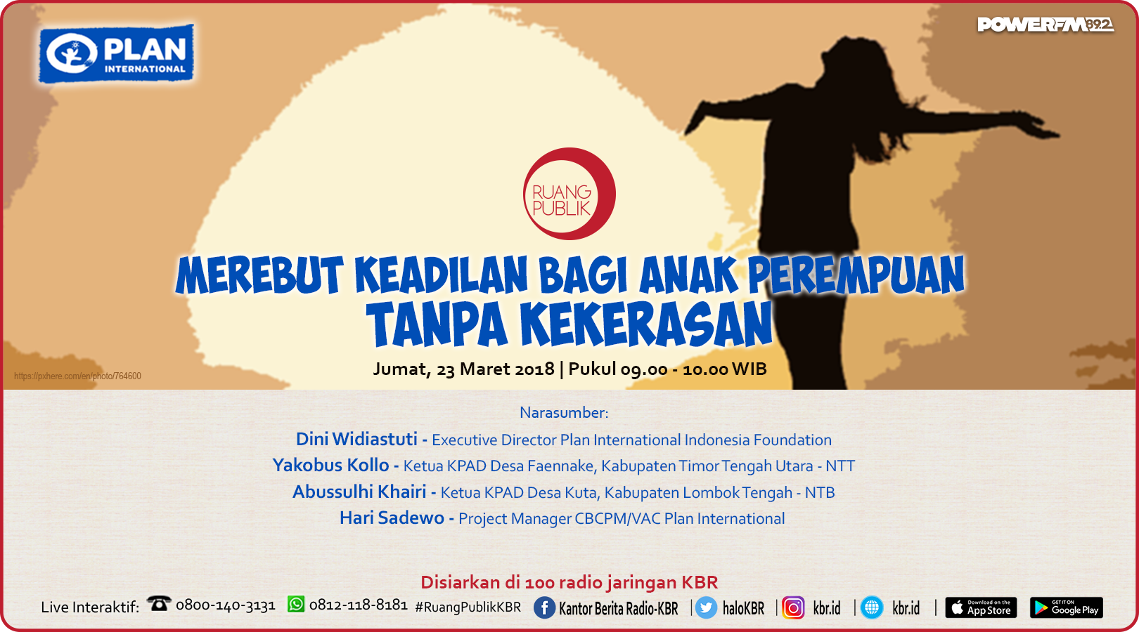 Merebut Keadilan Bagi Anak Perempuan Tanpa Kekerasan