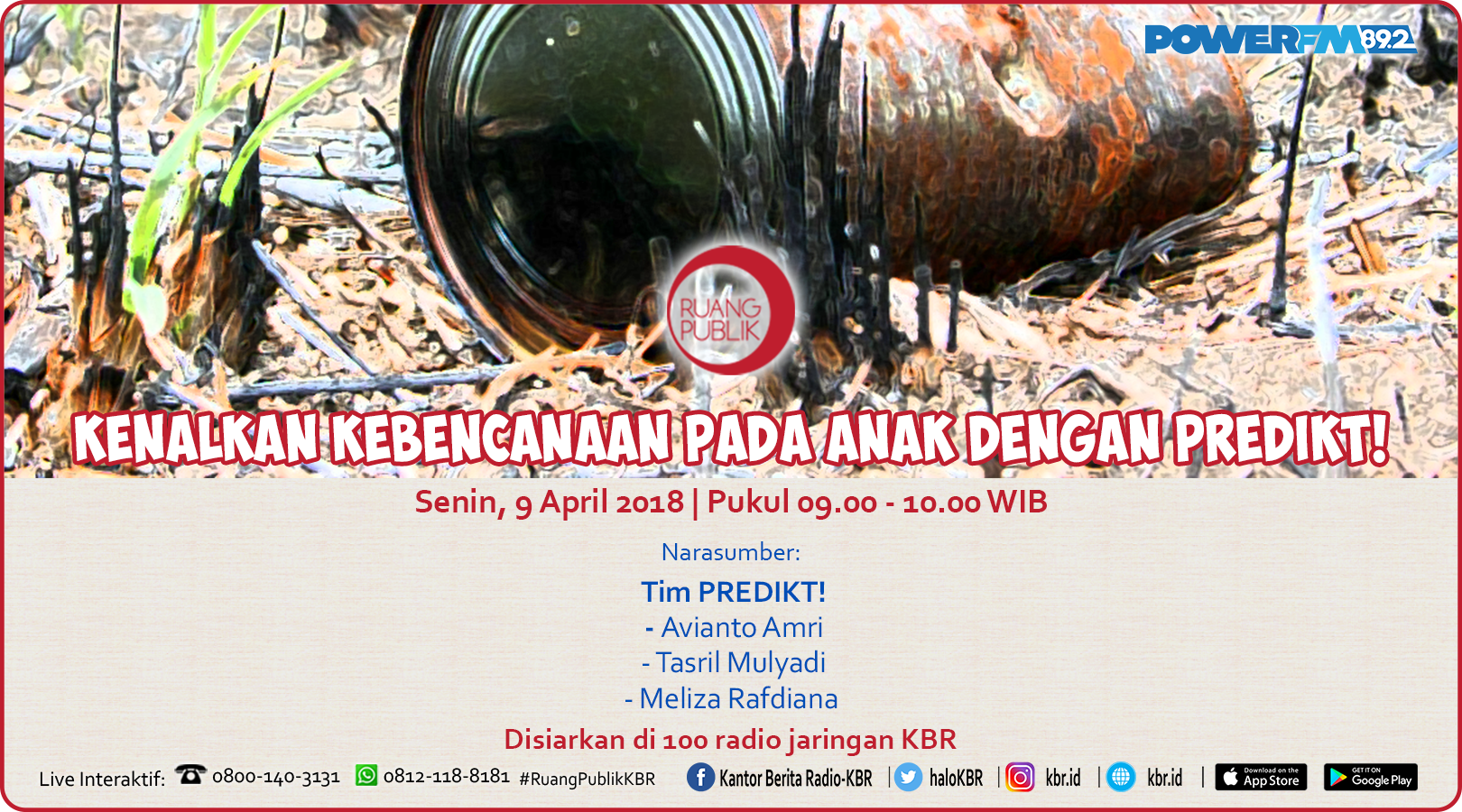Kenalkan Kebencanaan Pada Anak Dengan PREDIKT!