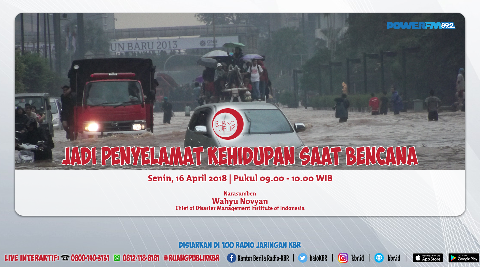 Jadi Penyelamat Kehidupan Saat Bencana