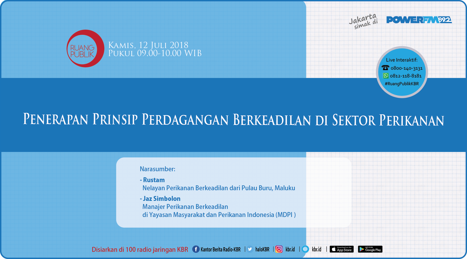 Penerapan Prinsip Perdagangan Berkeadilan di Sektor Perikanan