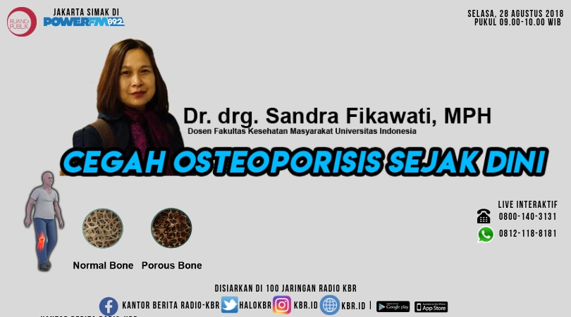 Cegah Osteoporosis Sejak Dini