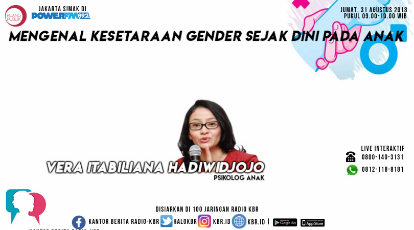 Mengenalkan Kesetaraan Gender Sejak Dini pada Anak