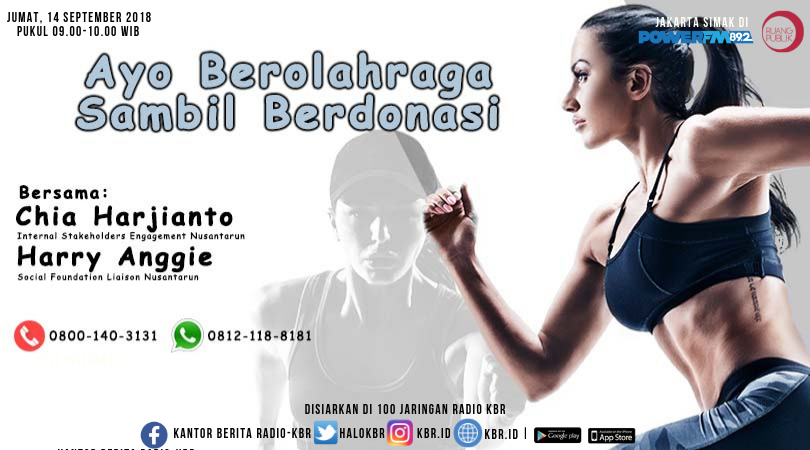 Ayo Berolahraga Sambil Berdonasi