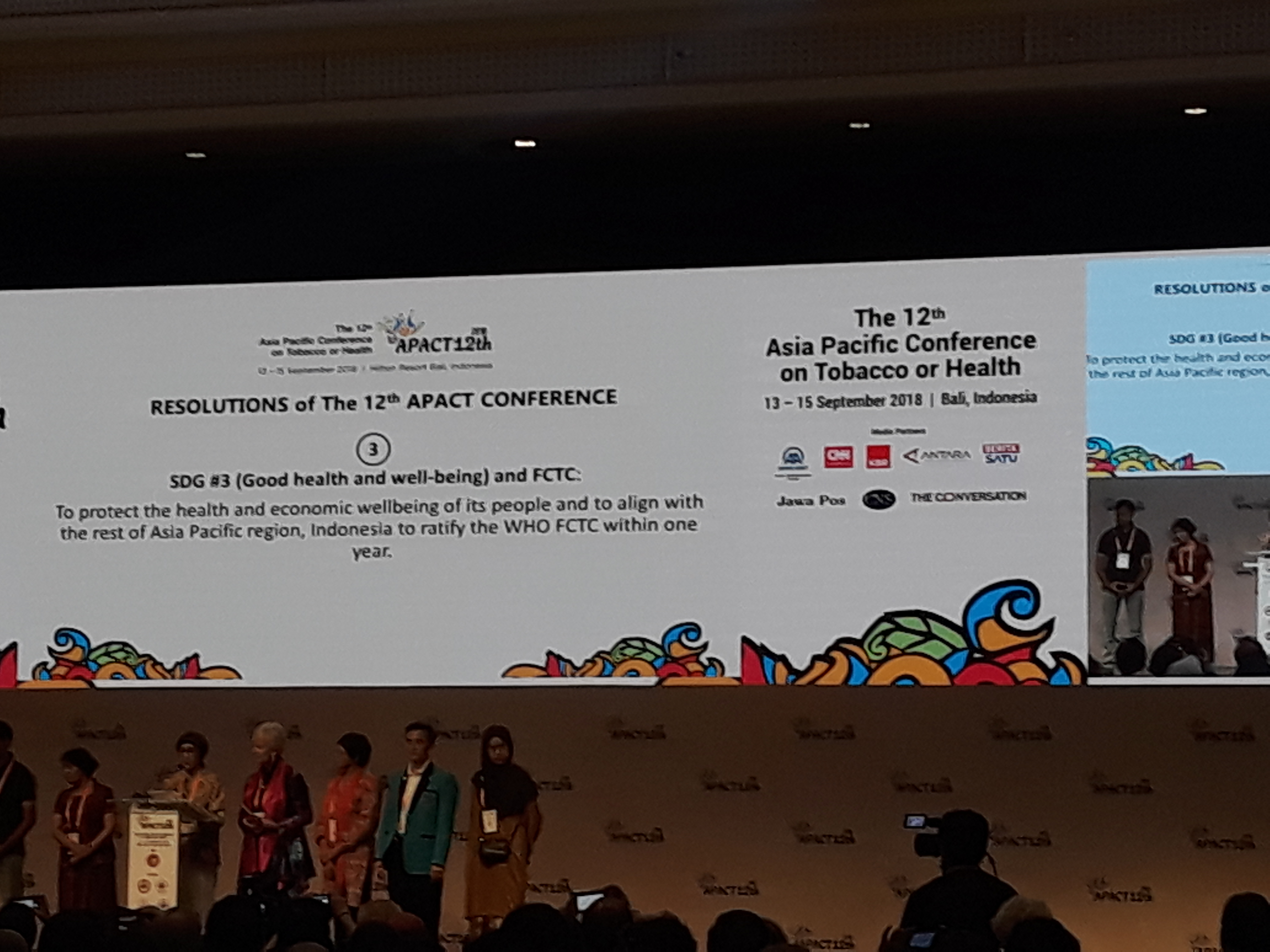 Konferensi APACT ke-12 Dorong Indonesia Ratifikasi FCTC